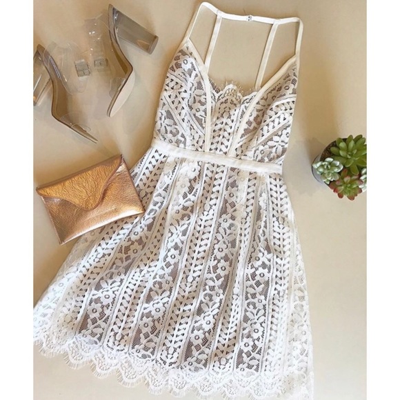 Dresses & Skirts - White Lace Sundress